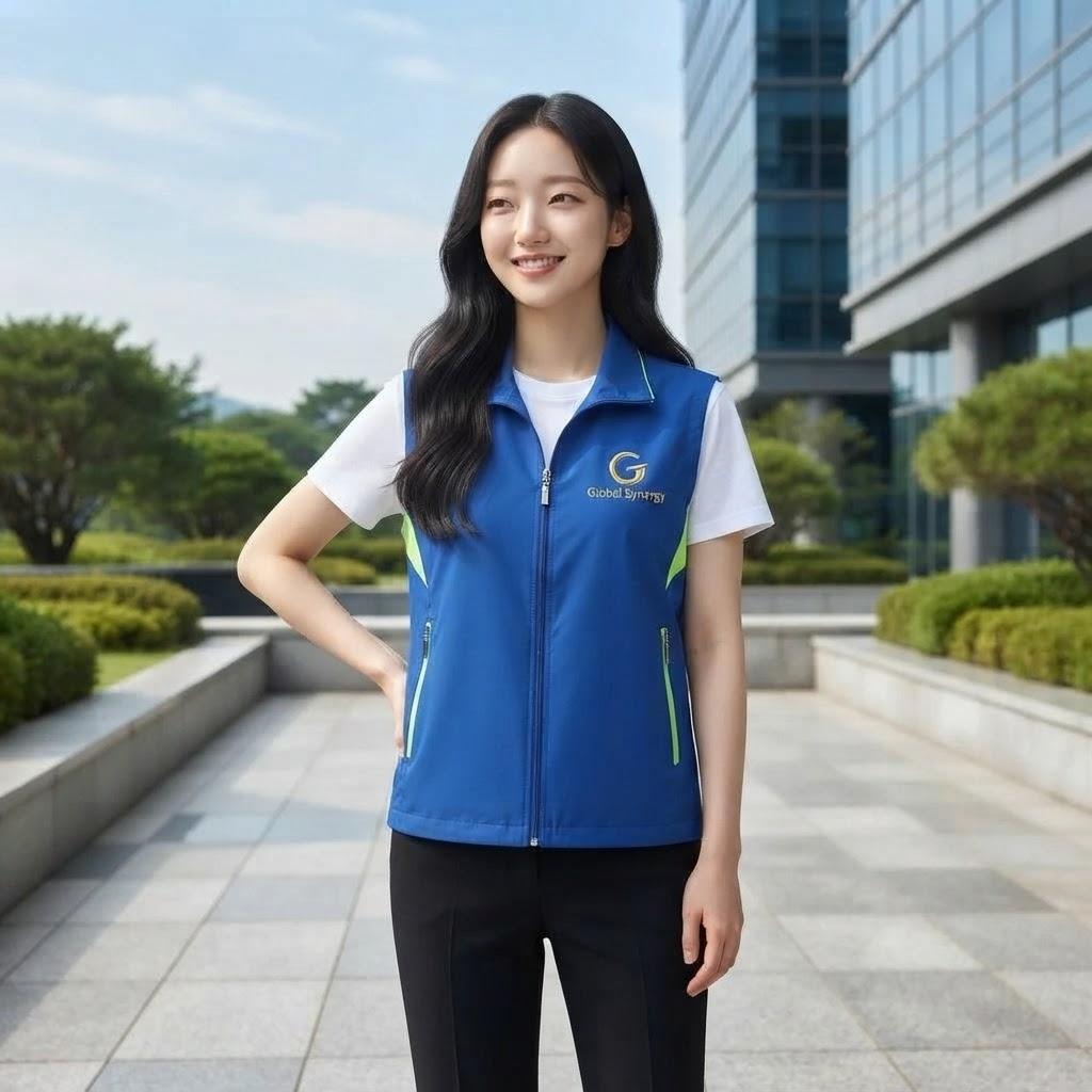 [카라 베스트] 이벤트 카라 조끼, 단정함과 실용성을 겸비한 프리미엄 단체복 (10가지 색상)